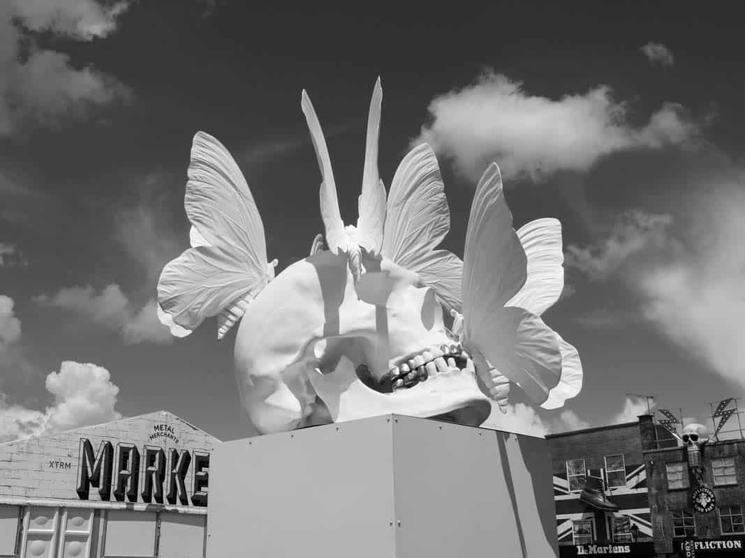 Photo base tete-de-mort-papillon-hellfest©ID Graphik