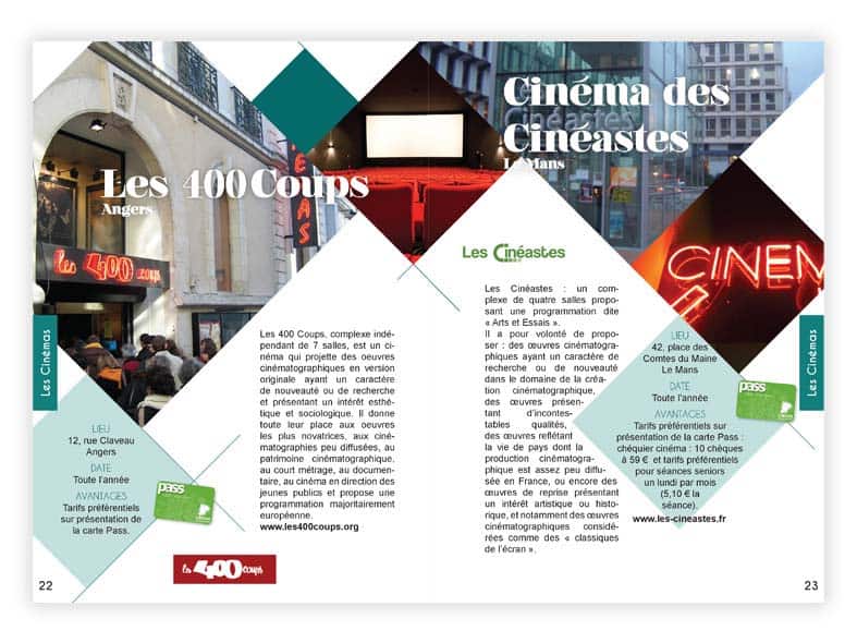 Plaquette Guide culturel CMCAS Anjou Maine©ID Graphik