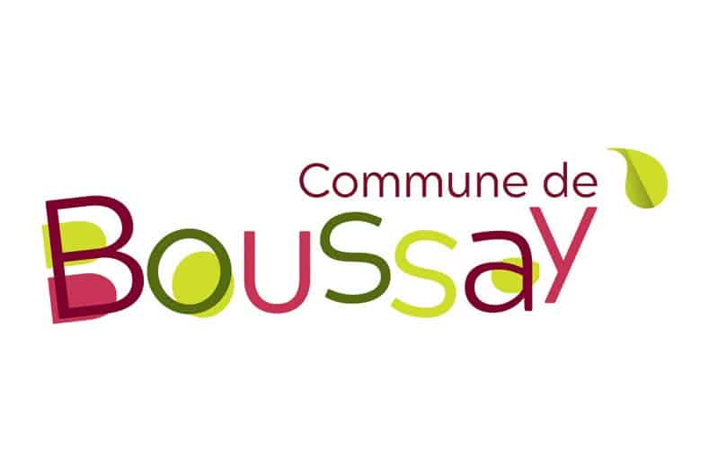 Identite visuelle coloré et dynamique de la mairie de Boussay (44)